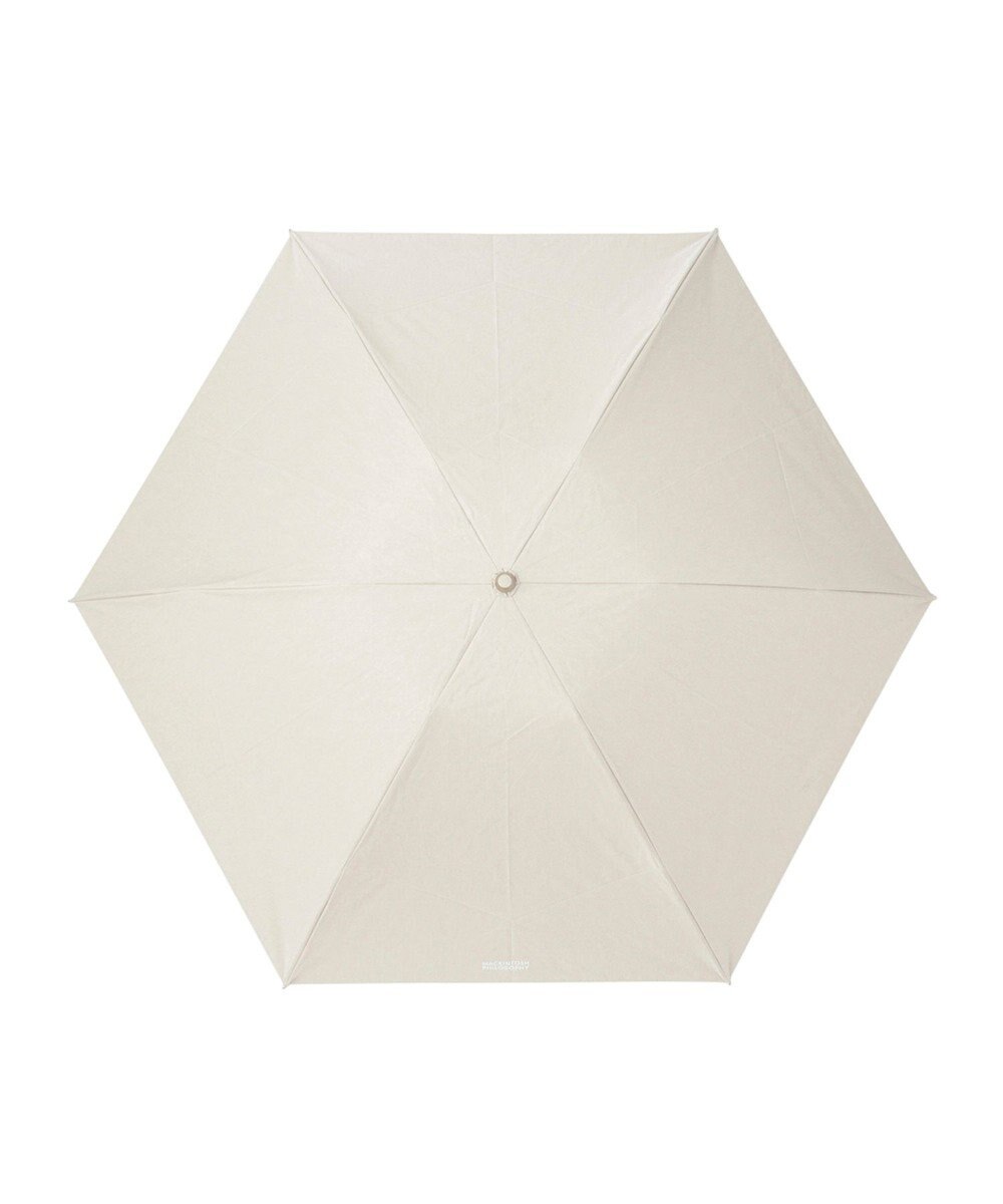 MOONBAT 【フワクール生地使用/軽量】MACKINTOSH PHILOSOPHY 遮光 晴雨兼用 折りたたみ日傘 シャンブレー 