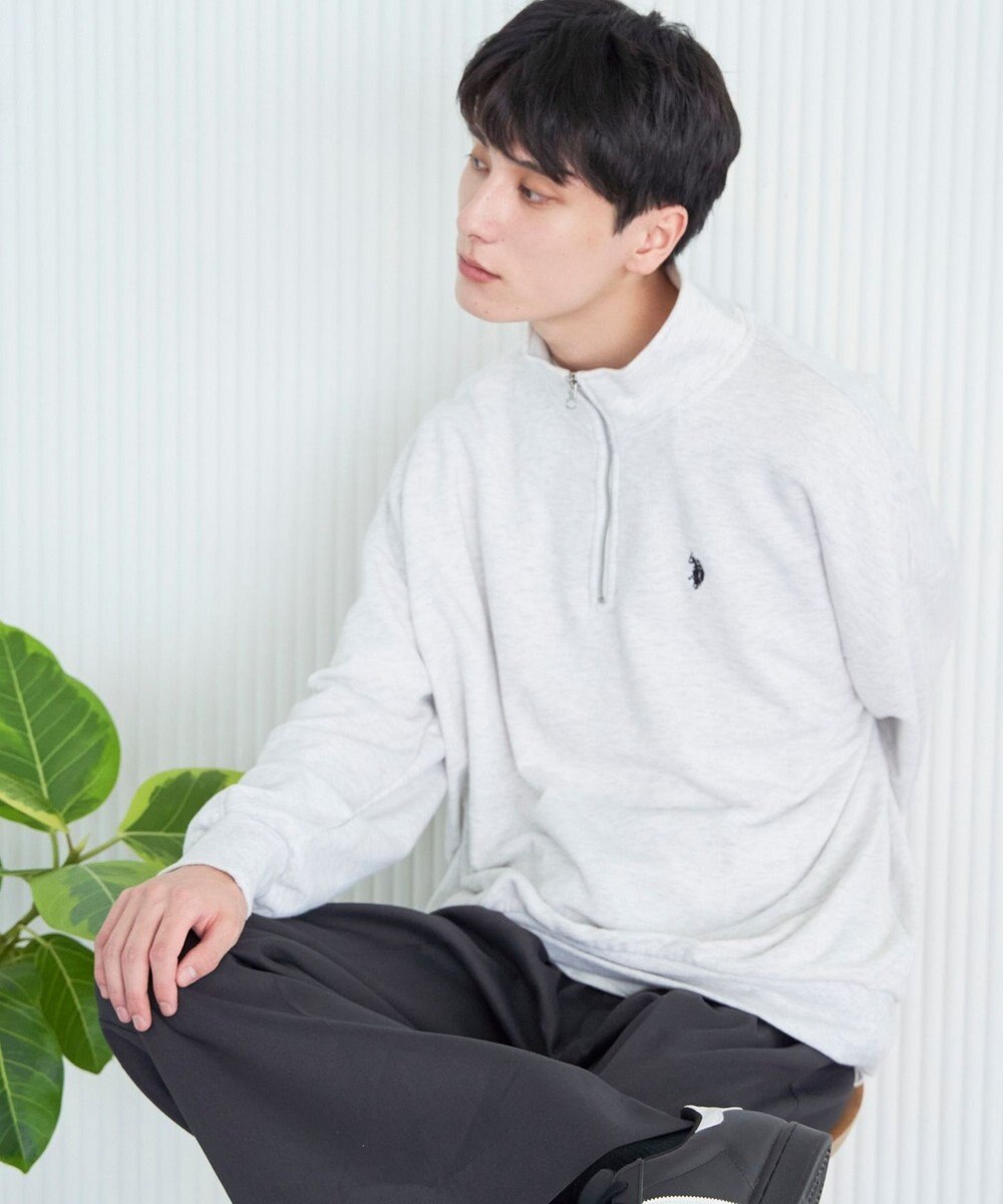 WEGO 【ユニセックス着用ITEM】別注　U.S POLO ASSN.　ハーフZIPPO 