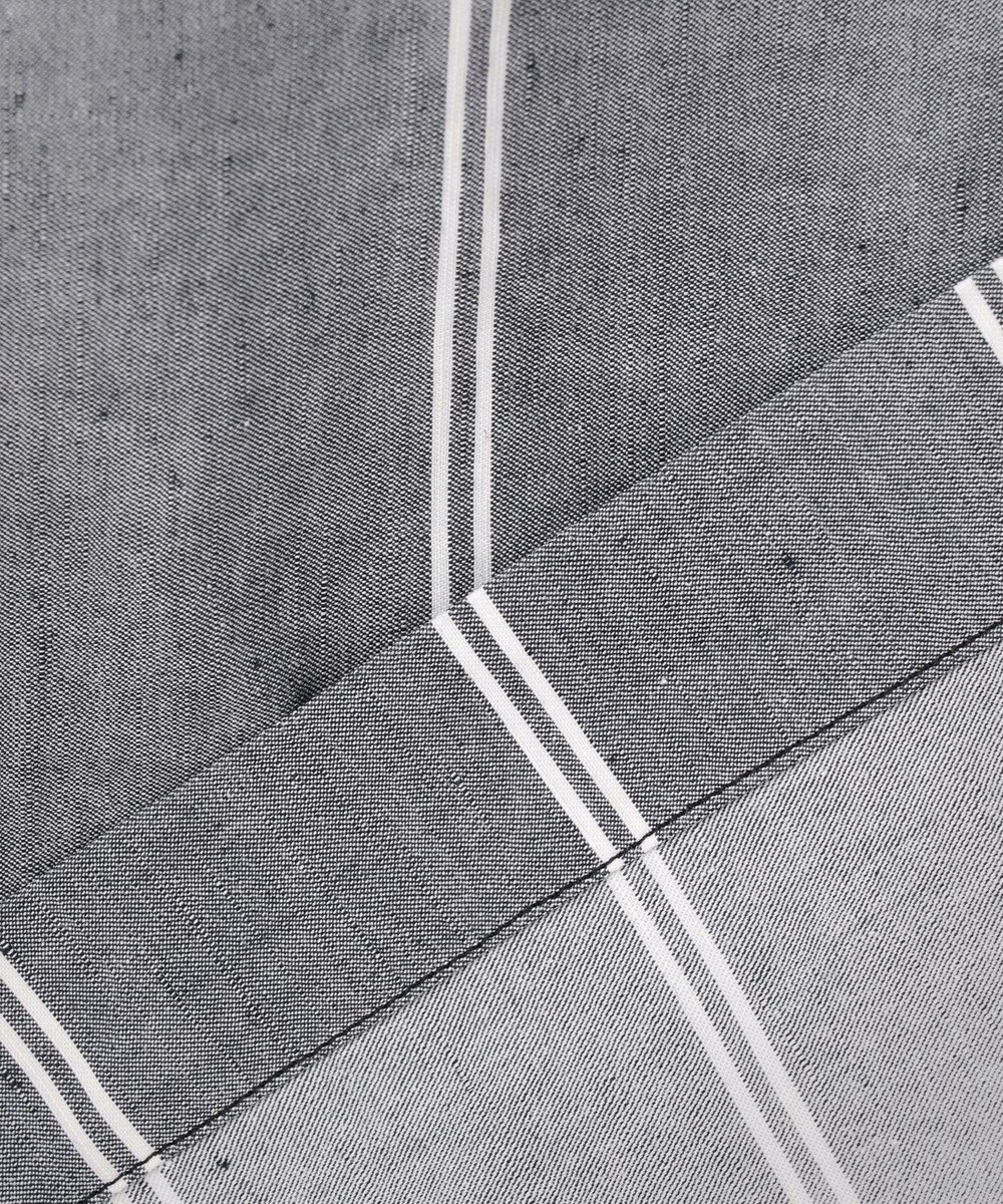 JOSEPH ABBOUD MOUNTAIN 【SPACE／UNISEX】JOE COTTONワイドストライプ シャツ 