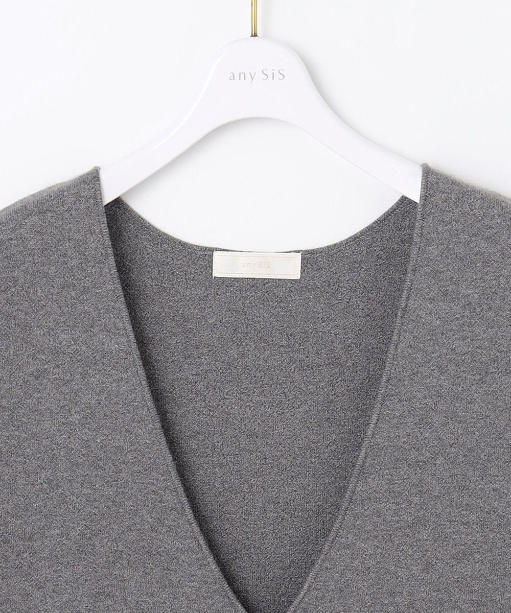 ANY SIS 【大人百花掲載 ヨンアさん着用】2SET ニットジャンスカ セット 