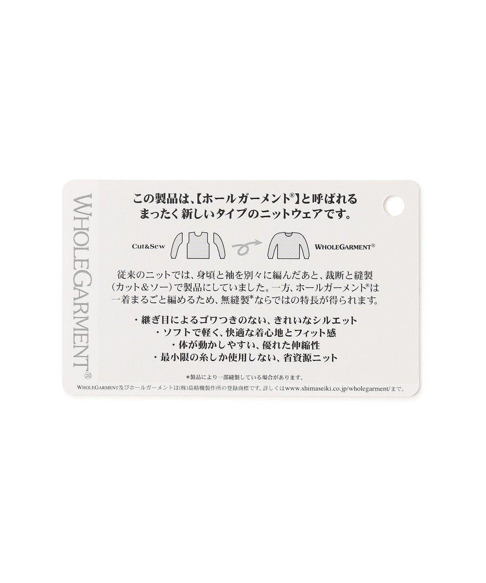 J.PRESS LADIES 【洗える】LINKS WG ホールガーメント ニット 