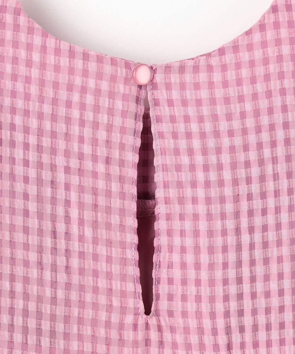 組曲 KIDS 【100㎝】ギンガムサッカー ワンピース 