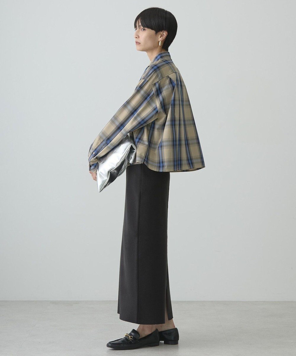 AMERICAN HOLIC イージーケアショート丈チェックシャツ 