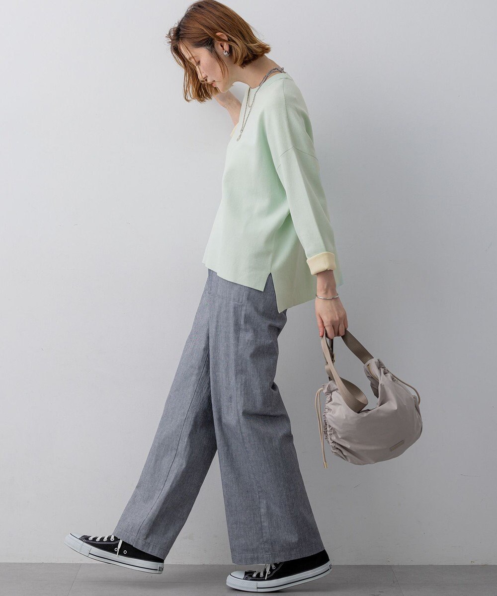 23区 L 【先行予約】スラブツイルストレッチ ベイカーパンツ 