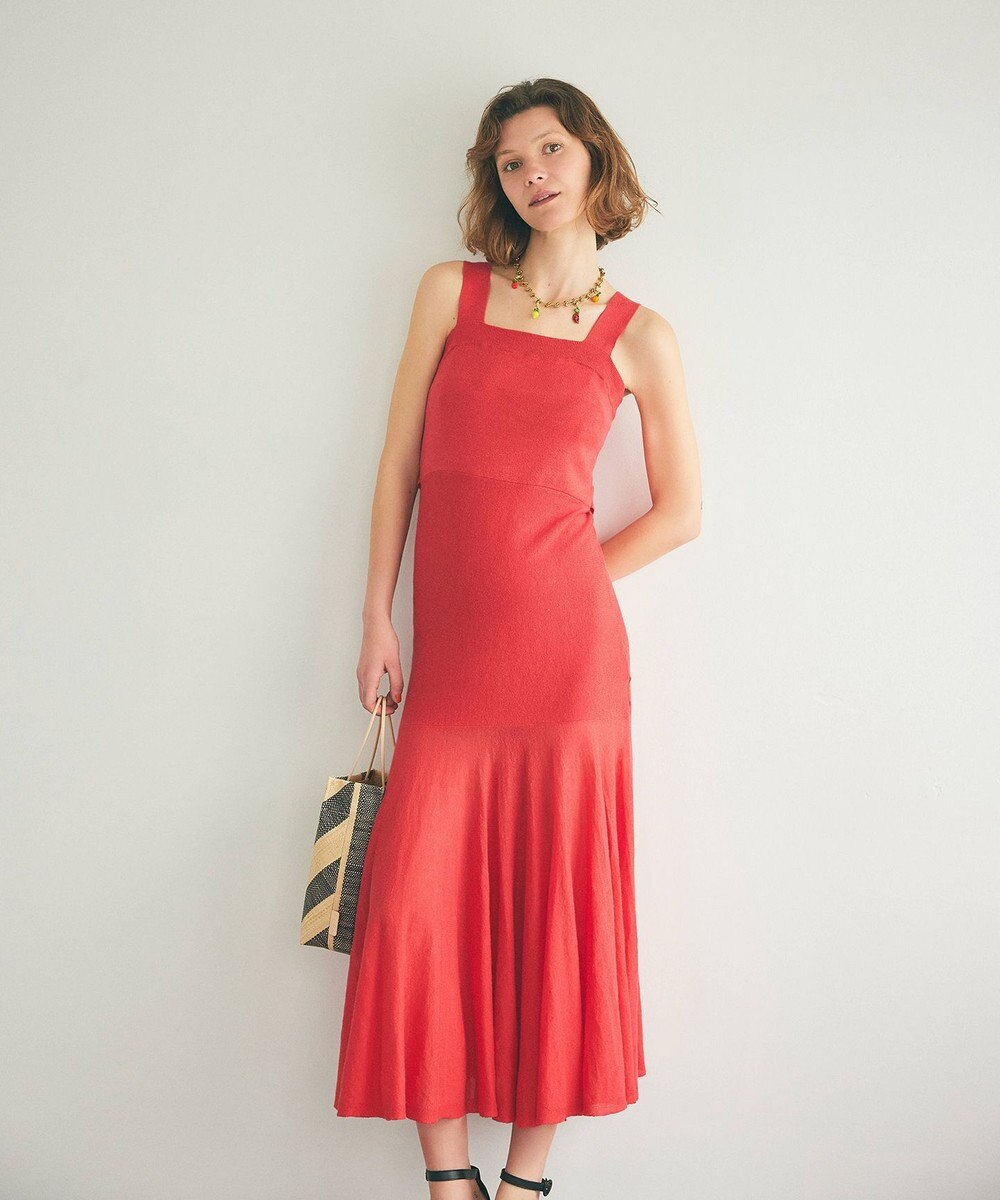 GRACE CONTINENTAL ニットキャミワンピース 