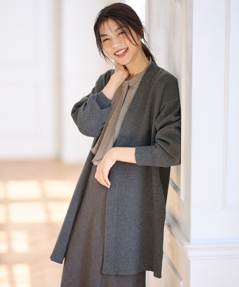 ANY 【洗濯機可】ストレッチコーディガン 