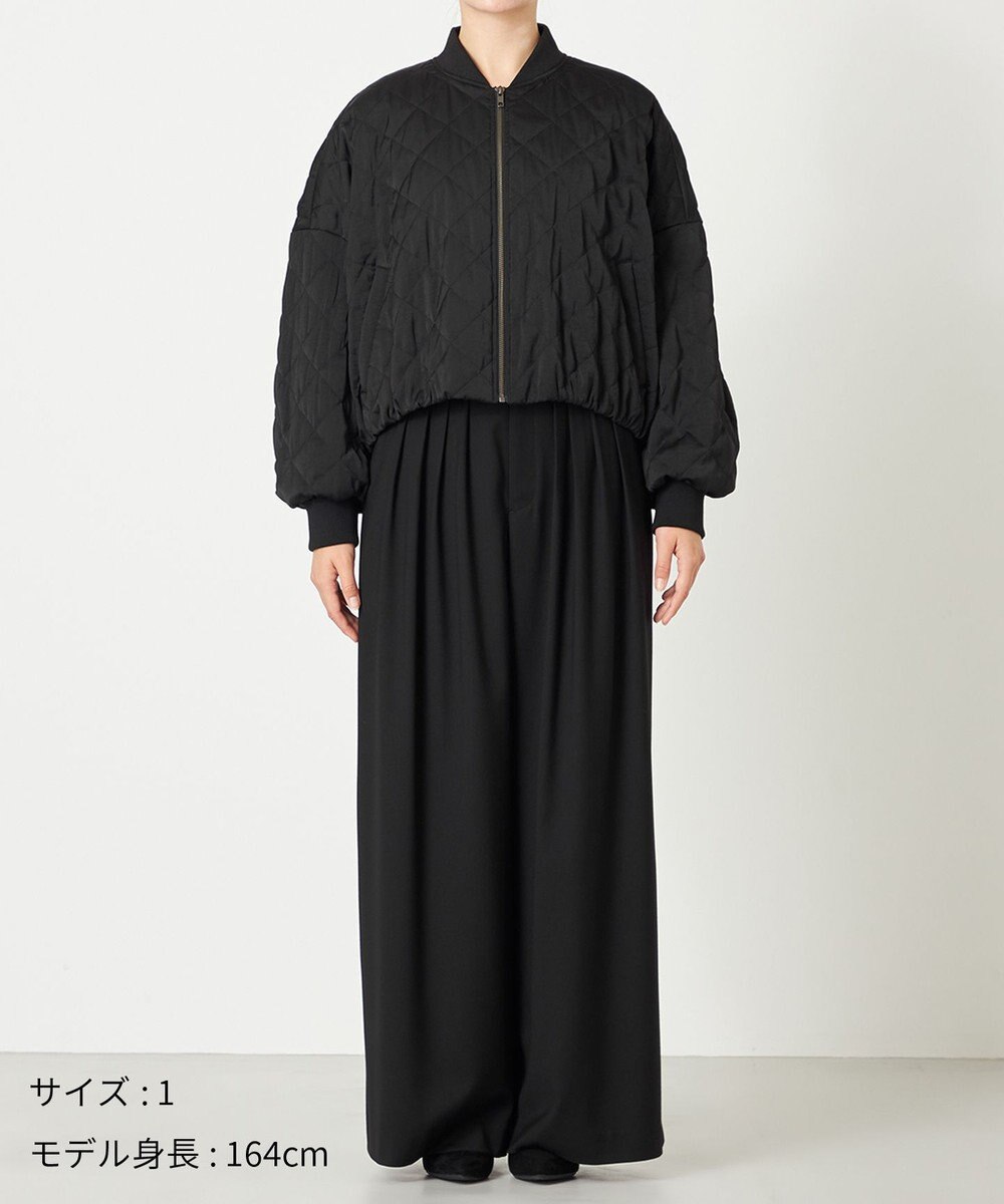 NAVE 【ReNAVE・軽量/手洗い可】ライトキルティングブルゾン 