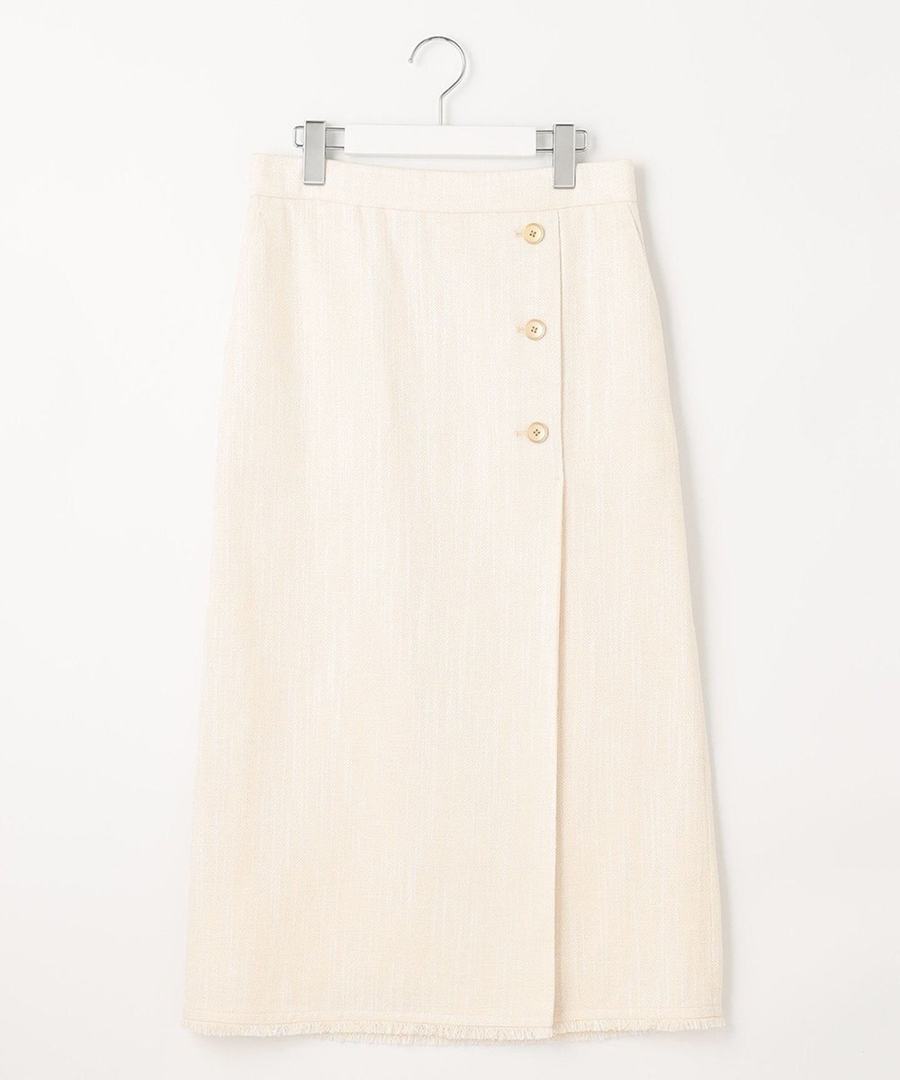自由区 L 【セット可】ラミーブッチャー ストレートシルエットスカート 