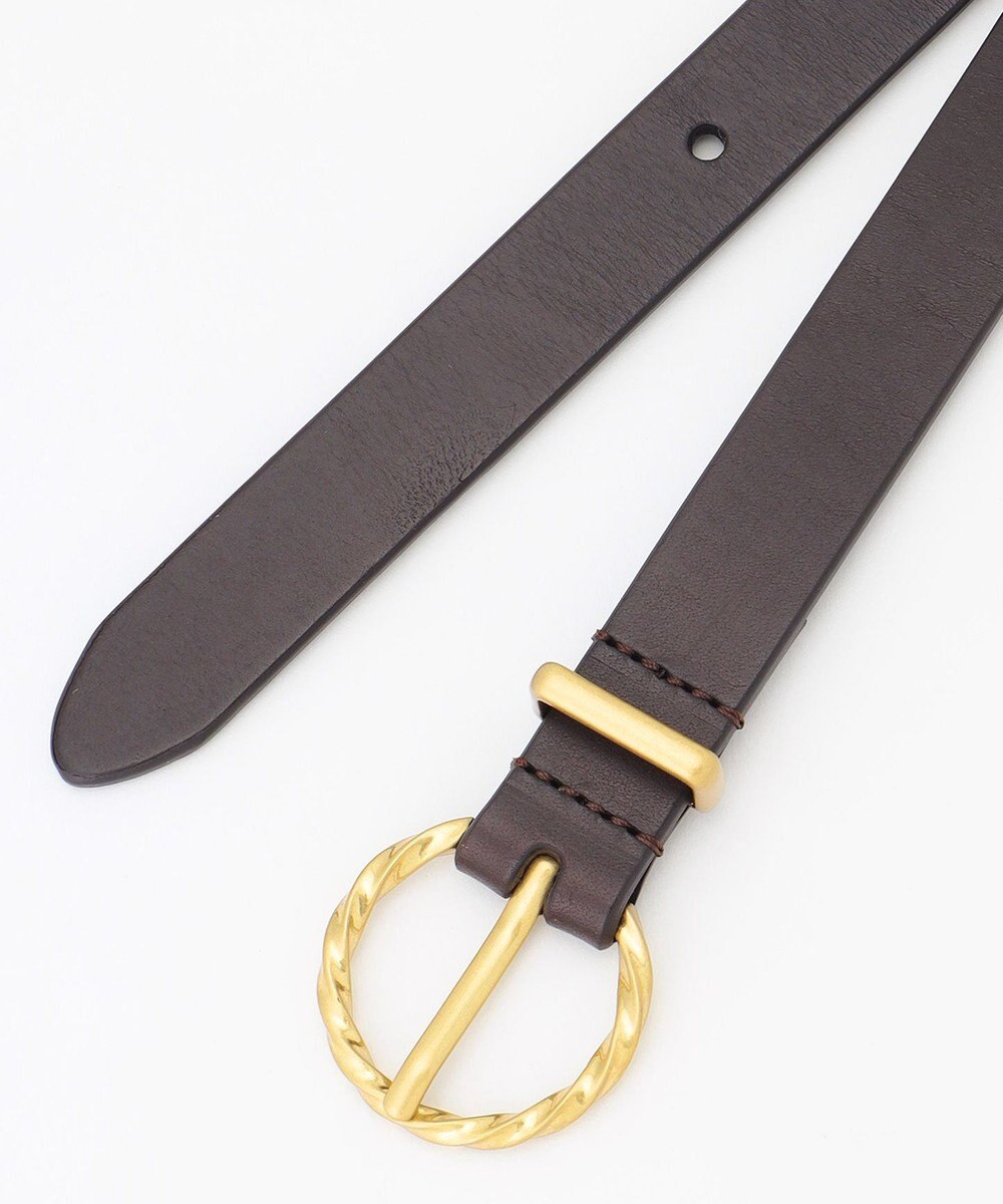 組曲 ツイストバックルレザーベルト 