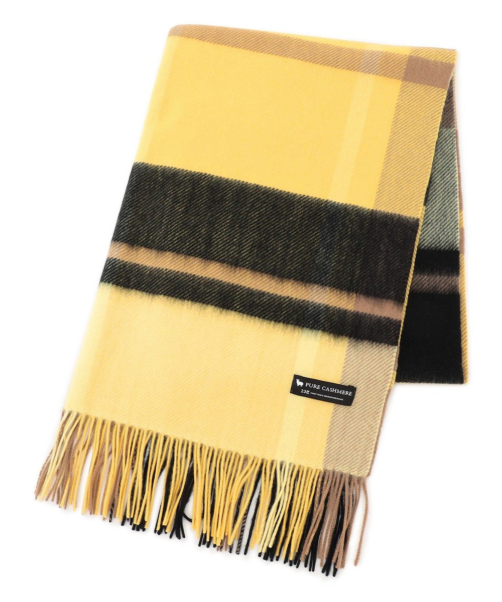 23区 【VERY掲載】カシミヤ チェック ストール 