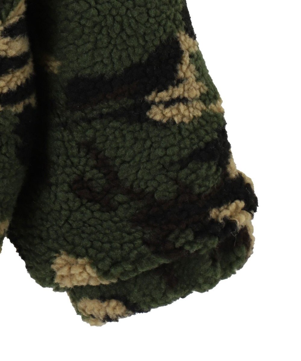 WEGO 迷彩ロゴボアパーカー 