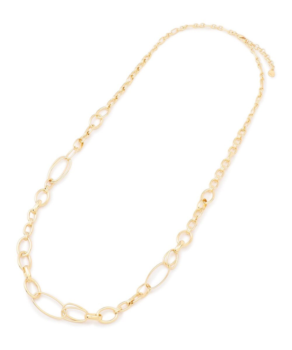 23区 ミックスリング チェーン ネックレス 