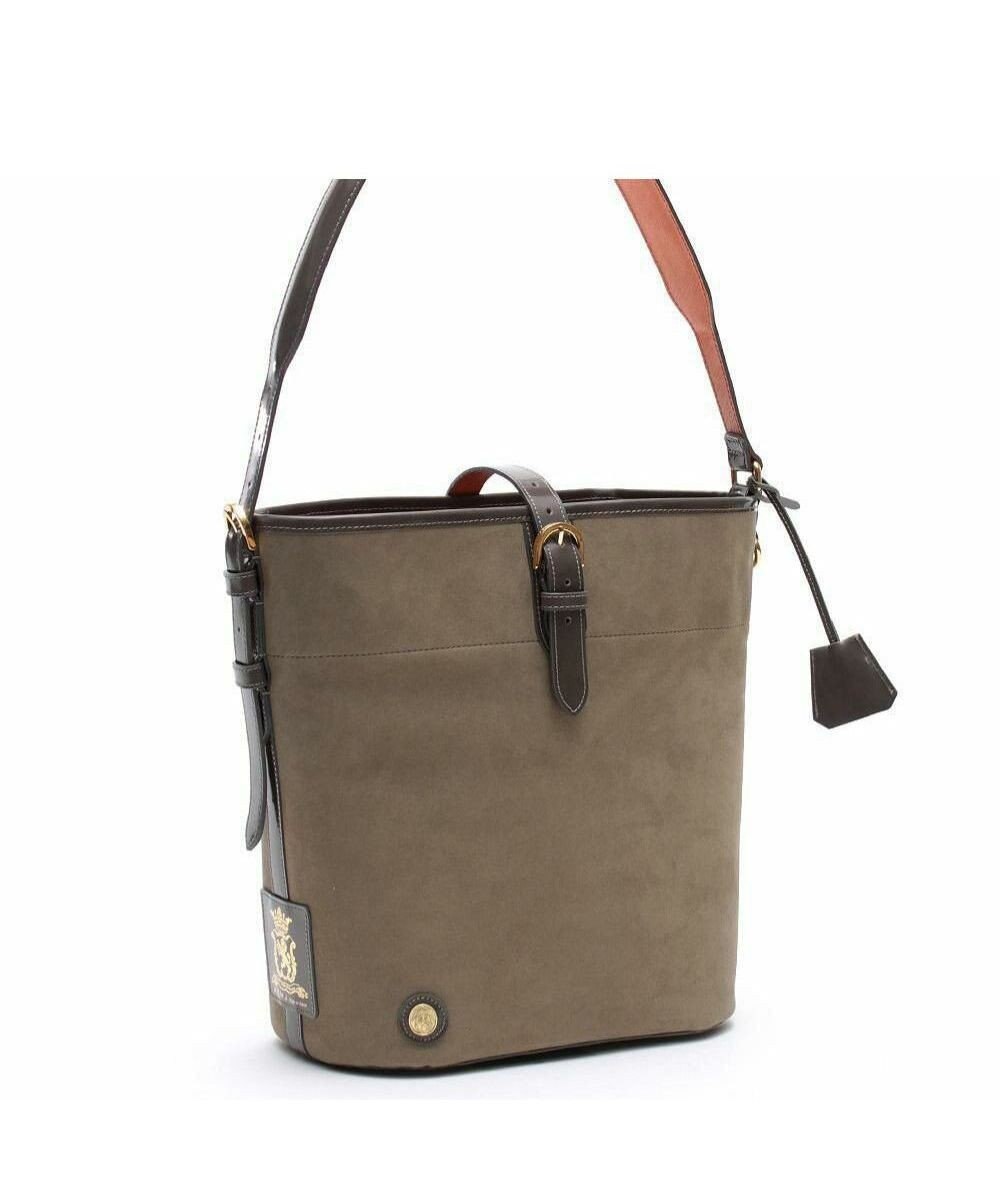 A.D.M.J. 【ファブリック】スエードプラス/バケットトートM 