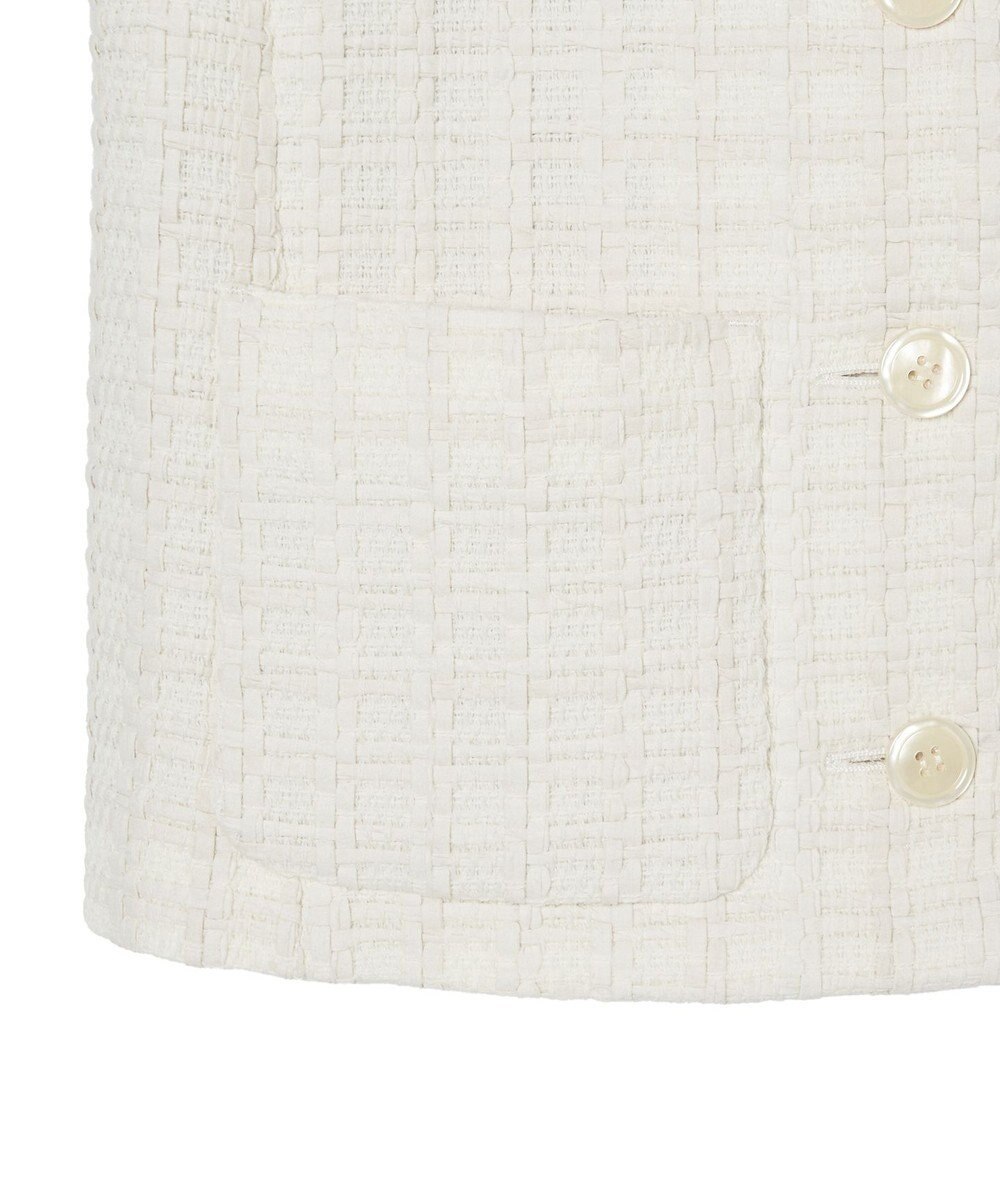 JOSEPH 【WEB&OUTLET限定】ツイスティングツウィード　ノーカラージャケット 