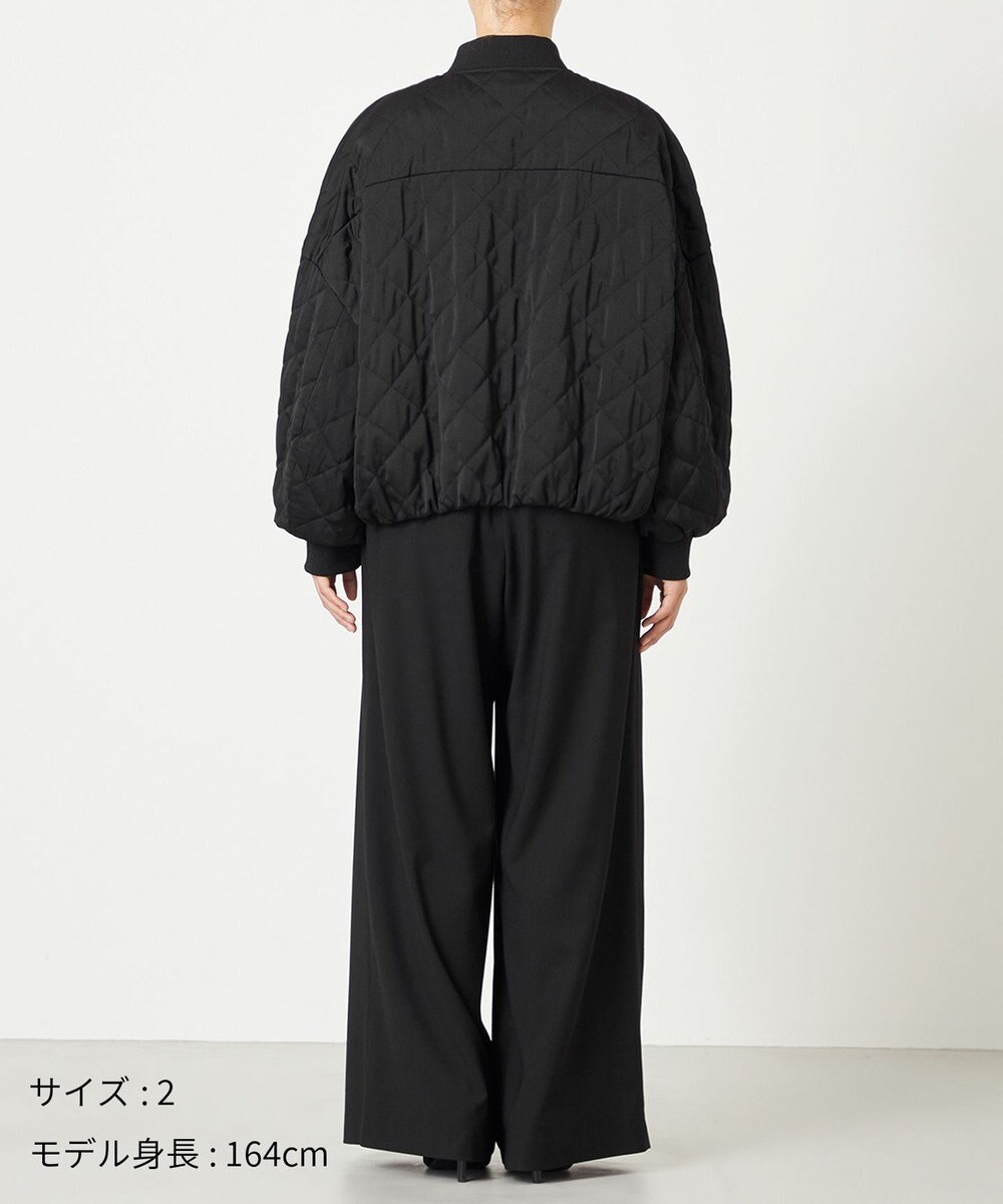 NAVE 【ReNAVE・軽量/手洗い可】ライトキルティングブルゾン 