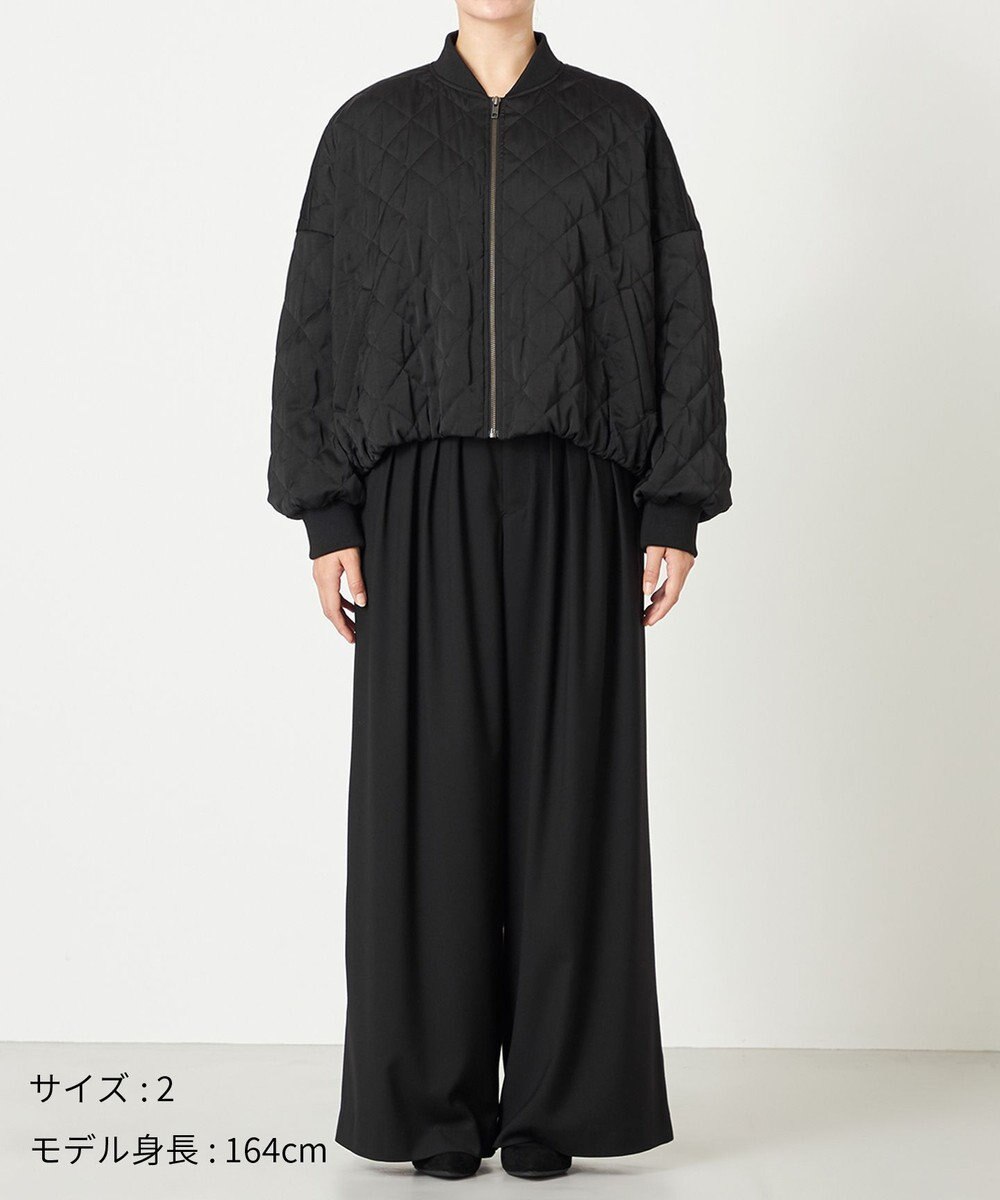 NAVE 【ReNAVE・軽量/手洗い可】ライトキルティングブルゾン 