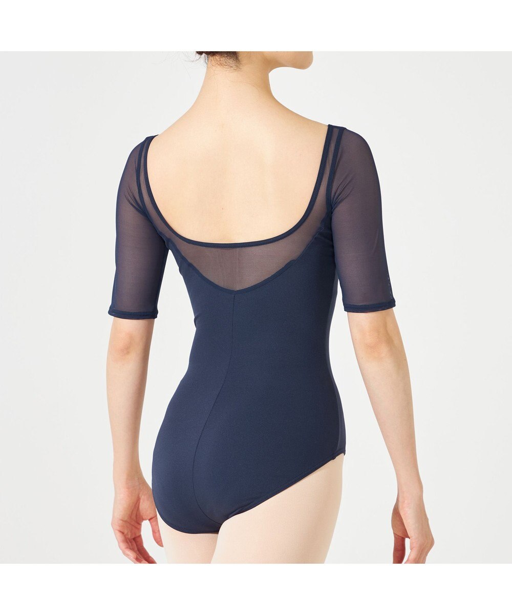 Chacott 5分袖レオタード 