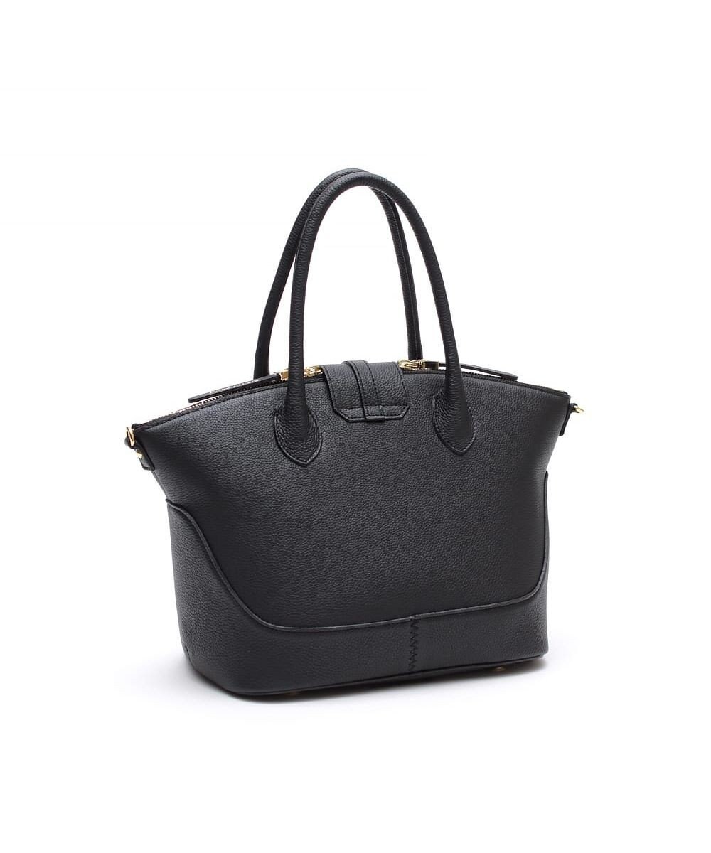 A.D.M.J. 【牛革】モーツァルト/バイカラーノーブルファスナートート25cm(ショルダーストラップ付) 