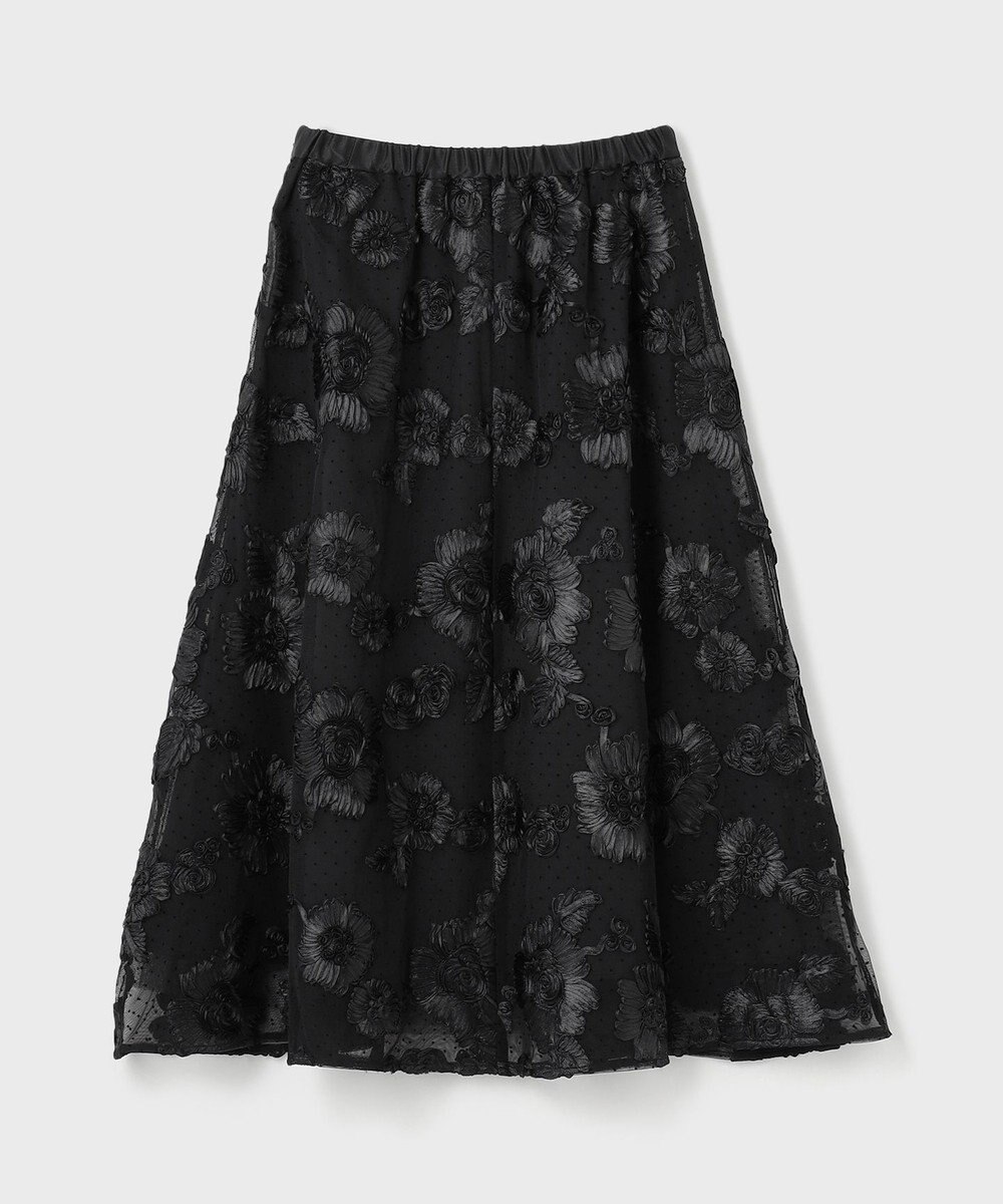 GRACE CONTINENTAL サテンコードスカート 