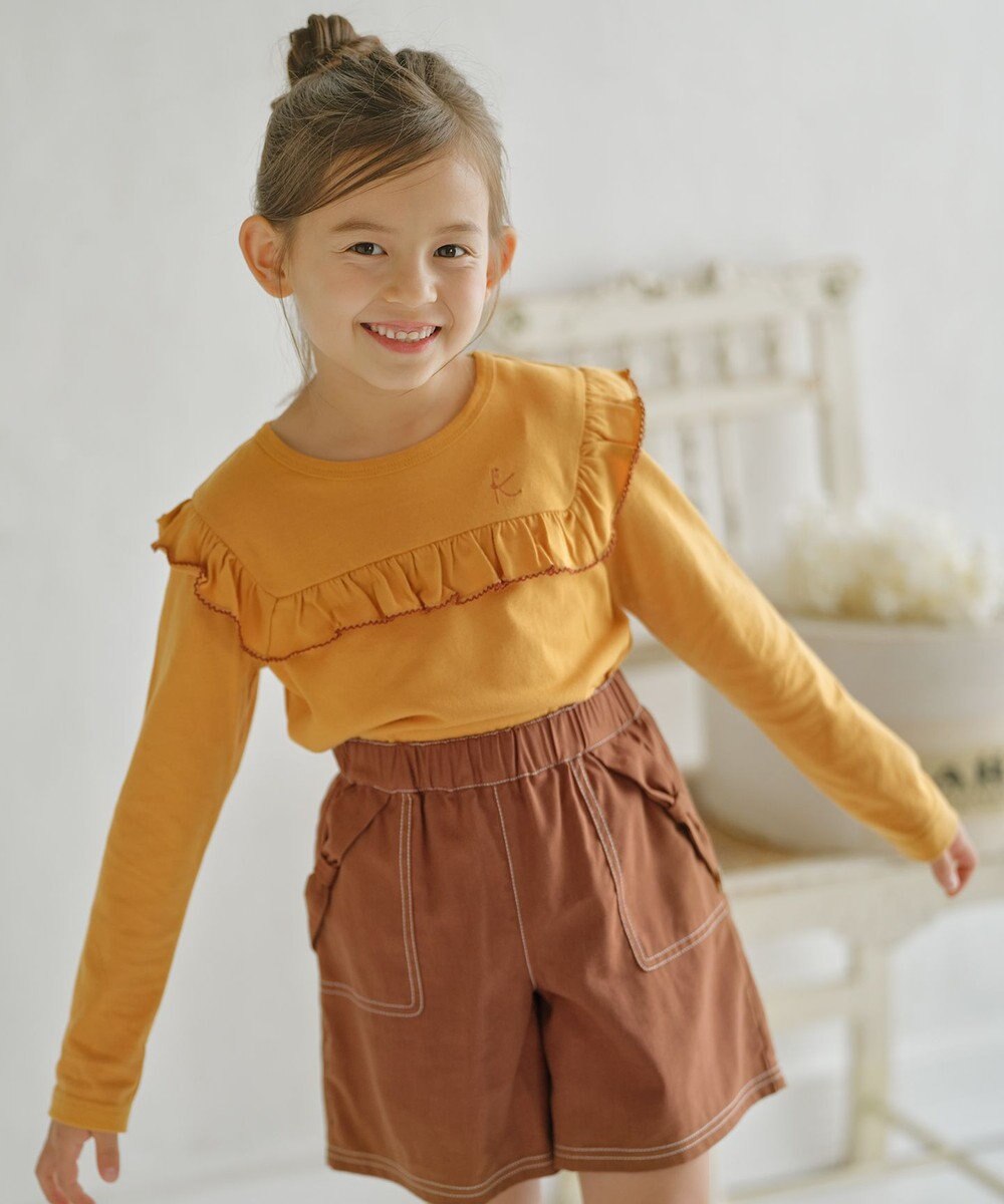 組曲 KIDS 【110-140cm】プチフルール カットソー 