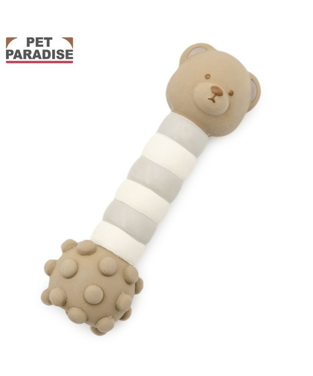 PET PARADISE ペットパラダイス くまちゃん  ラテックス トイ 《ブラウン》 
