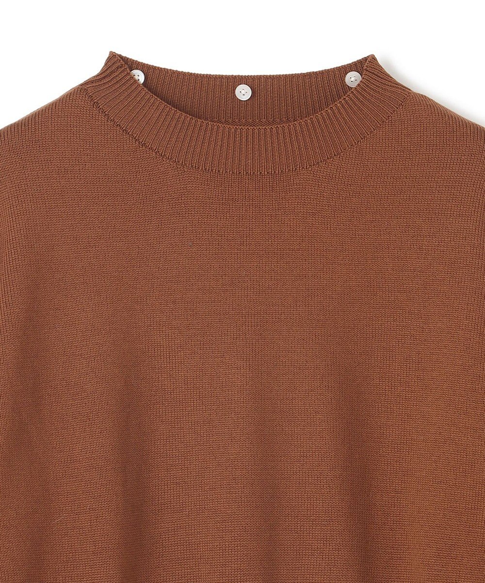 BEIGE， 【WEB限定】AMBRE / シャツカラー付きニット 