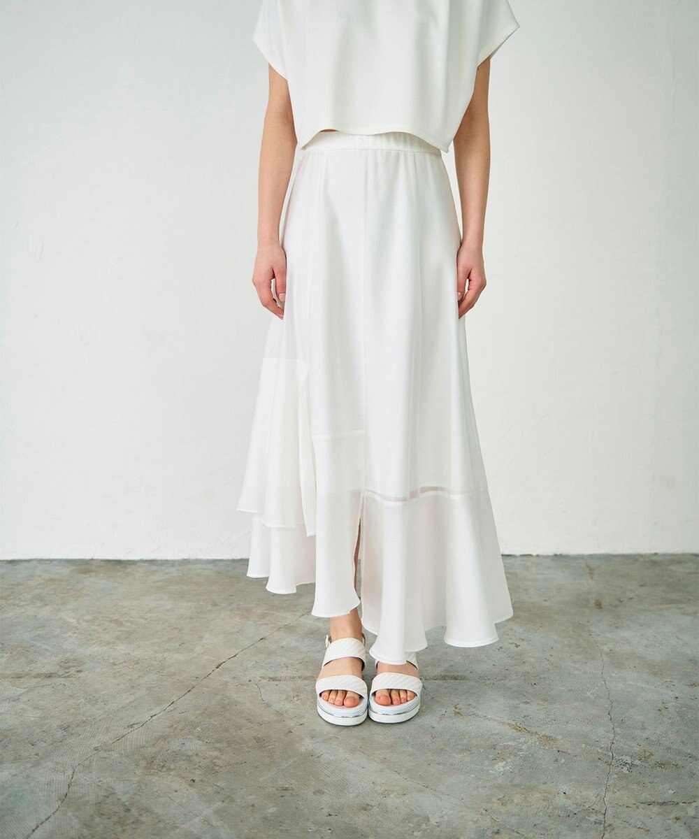 GRACE CONTINENTAL イレギュラーヘムスカート 