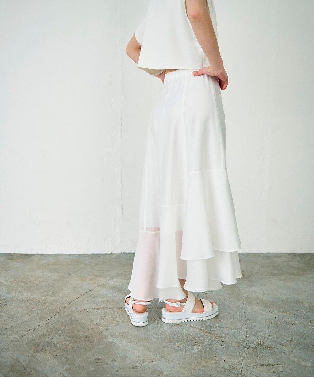 GRACE CONTINENTAL イレギュラーヘムスカート 