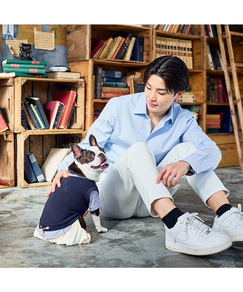 PET PARADISE ペットパラダイス ベスト パンツつなぎ 《ネイビー》 小型犬 