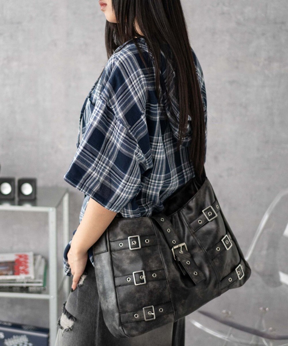 WEGO ベルトデザインBIGショルダー 