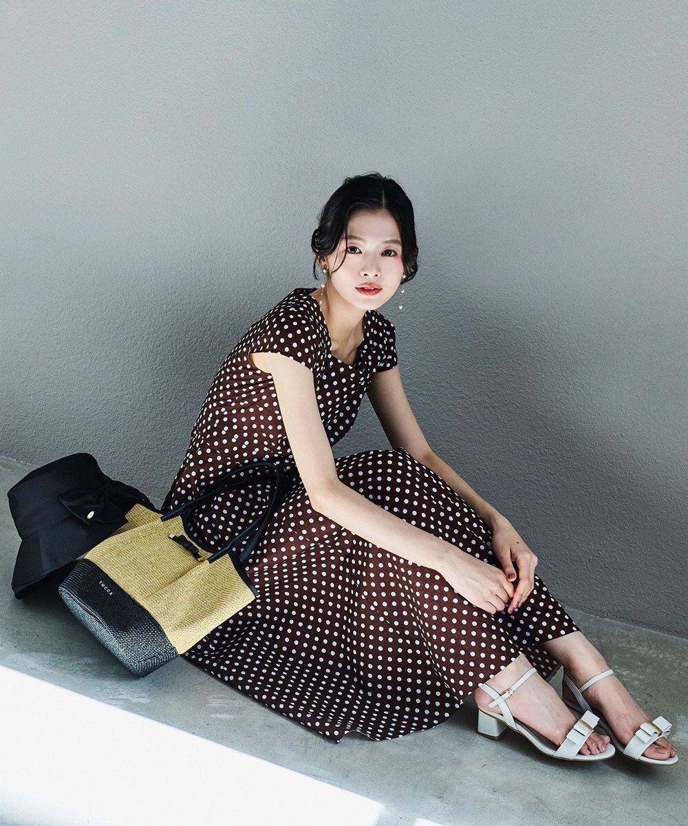 TOCCA 【松木育未さん着用】DOT WALTZ ドレス 