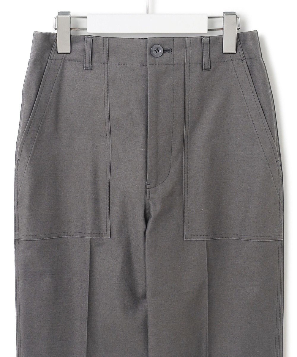 23区 S 【SLOW/洗える】バックサテンストレッチ ベイカーパンツ 