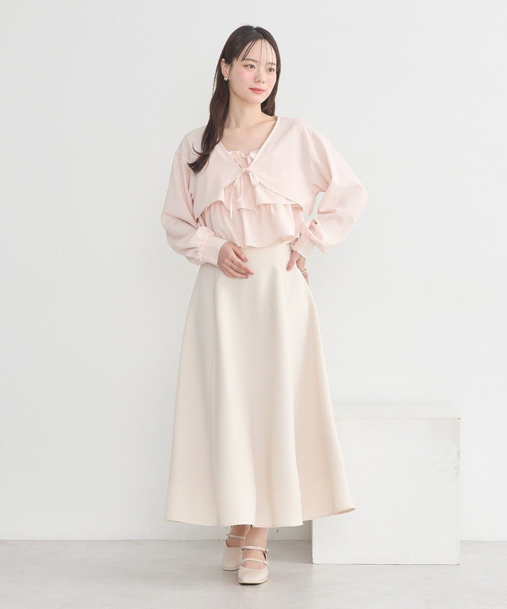 earth music&ecology ティアードアンサンブルブラウス 