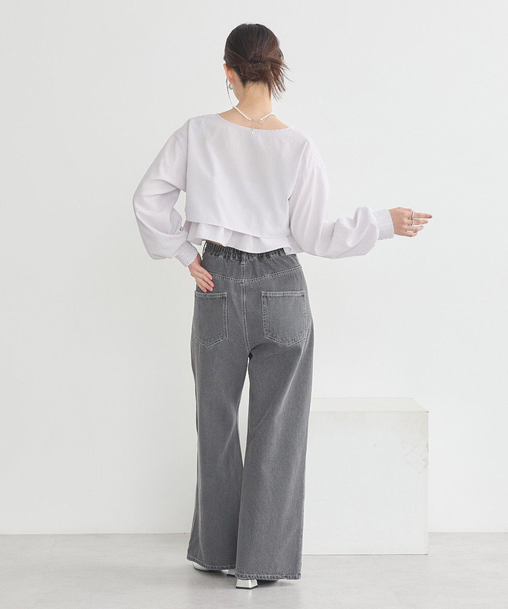 earth music&ecology ティアードアンサンブルブラウス 