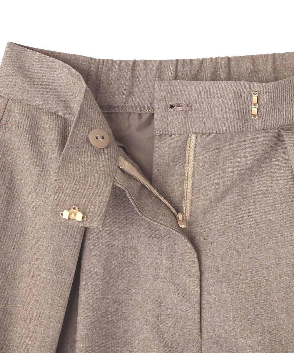 CRAFT STANDARD BOUTIQUE ＜セレモニー＞フロントタックカーブパンツ 