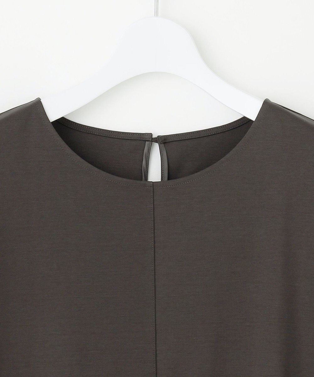 23区 S 【GLOW8月号掲載/洗える】スムースコンビジャージー ランタンスリーブ カットソー 