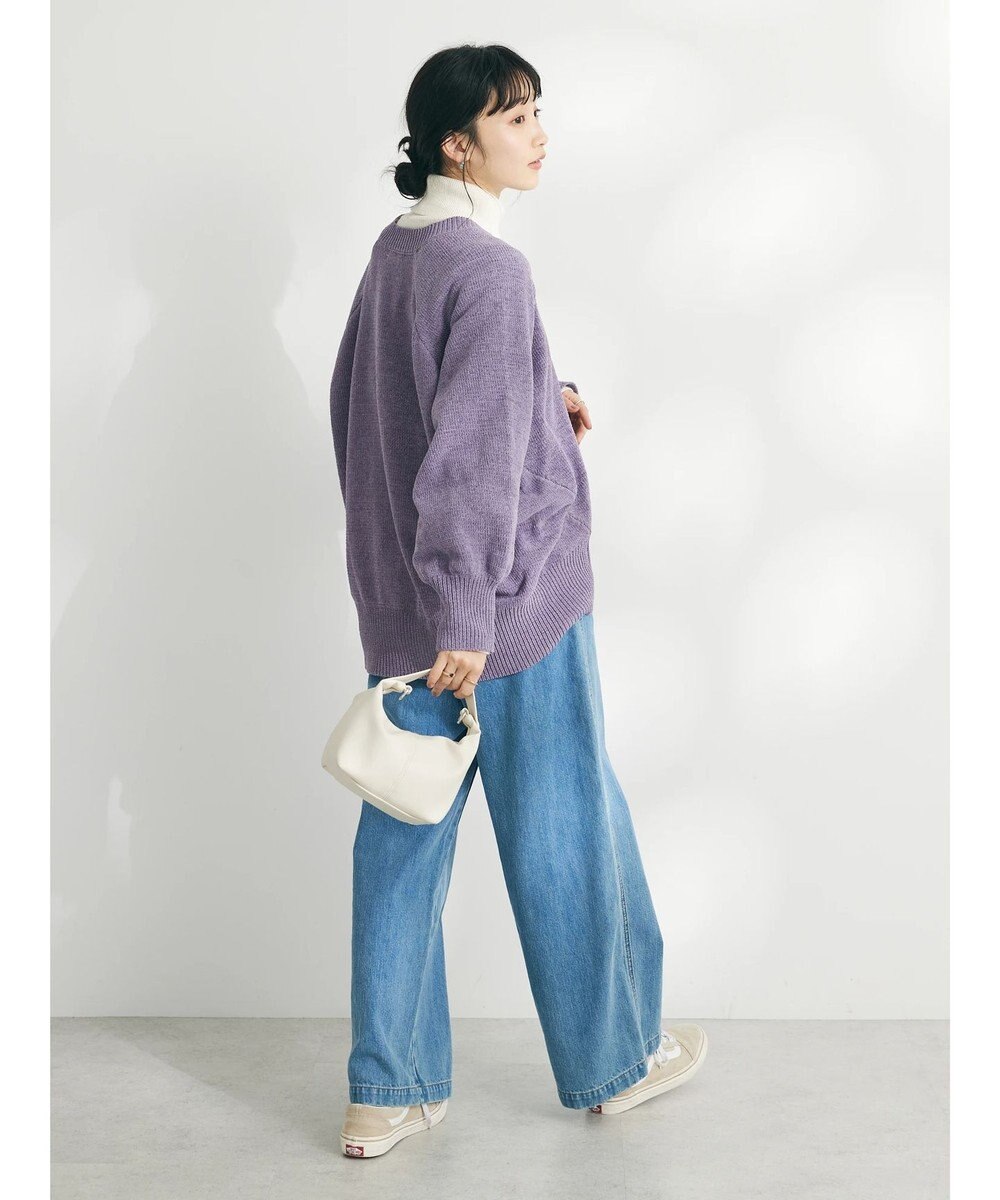 CRAFT STANDARD BOUTIQUE 洗えるコードモールＶネックプルオーバー 