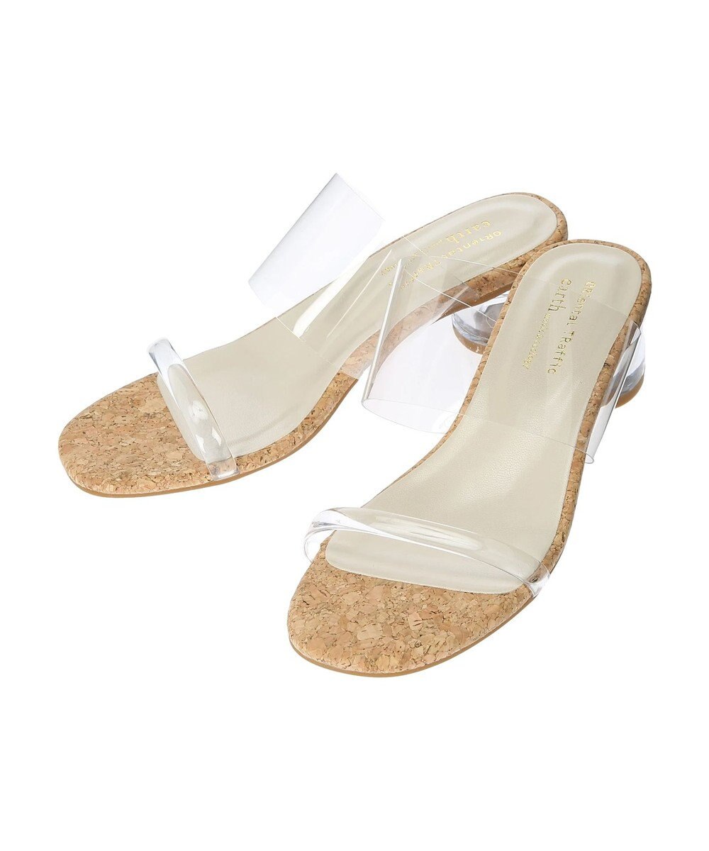 earth music&ecology ＯＲｉｅｎｔａｌＴＲａｆｆｉｃ　クリアストラップサンダル 