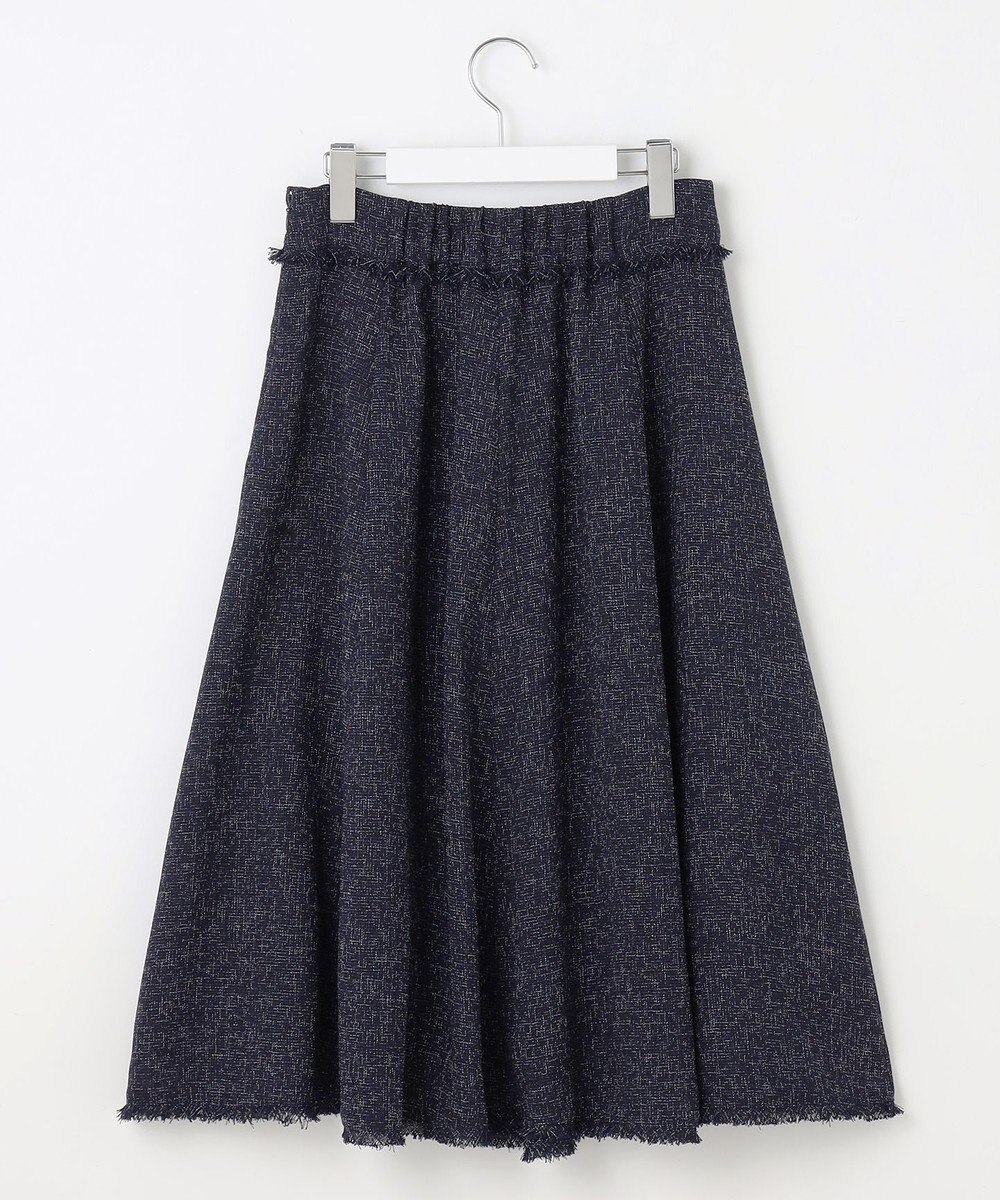 Feroux 【セットアップ対応】春ツイード フレアスカート 