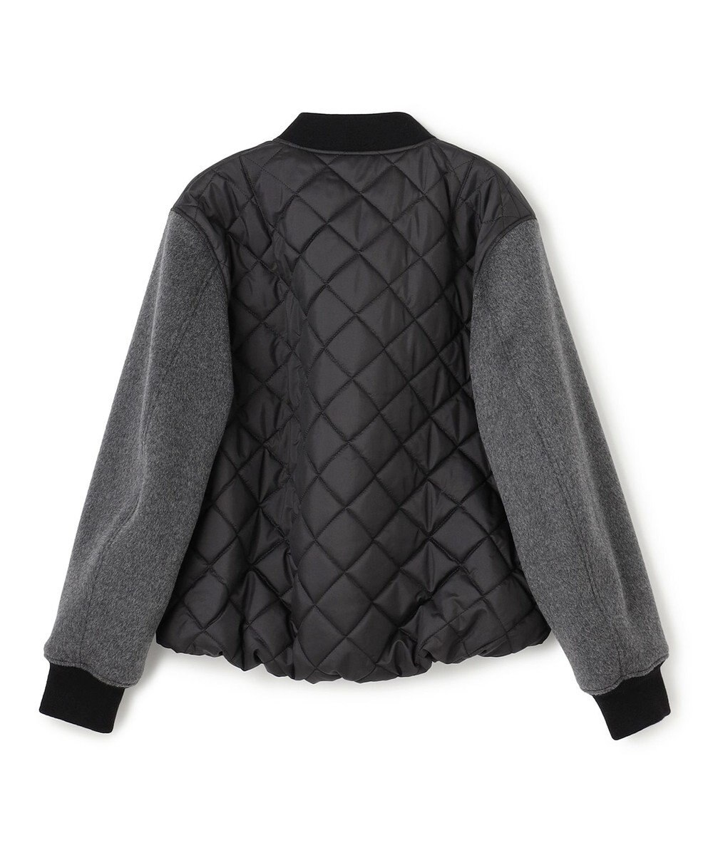 BEIGE， 【GISELe 10月号掲載】DOVER / 異素材ウールキルティングブルゾン 