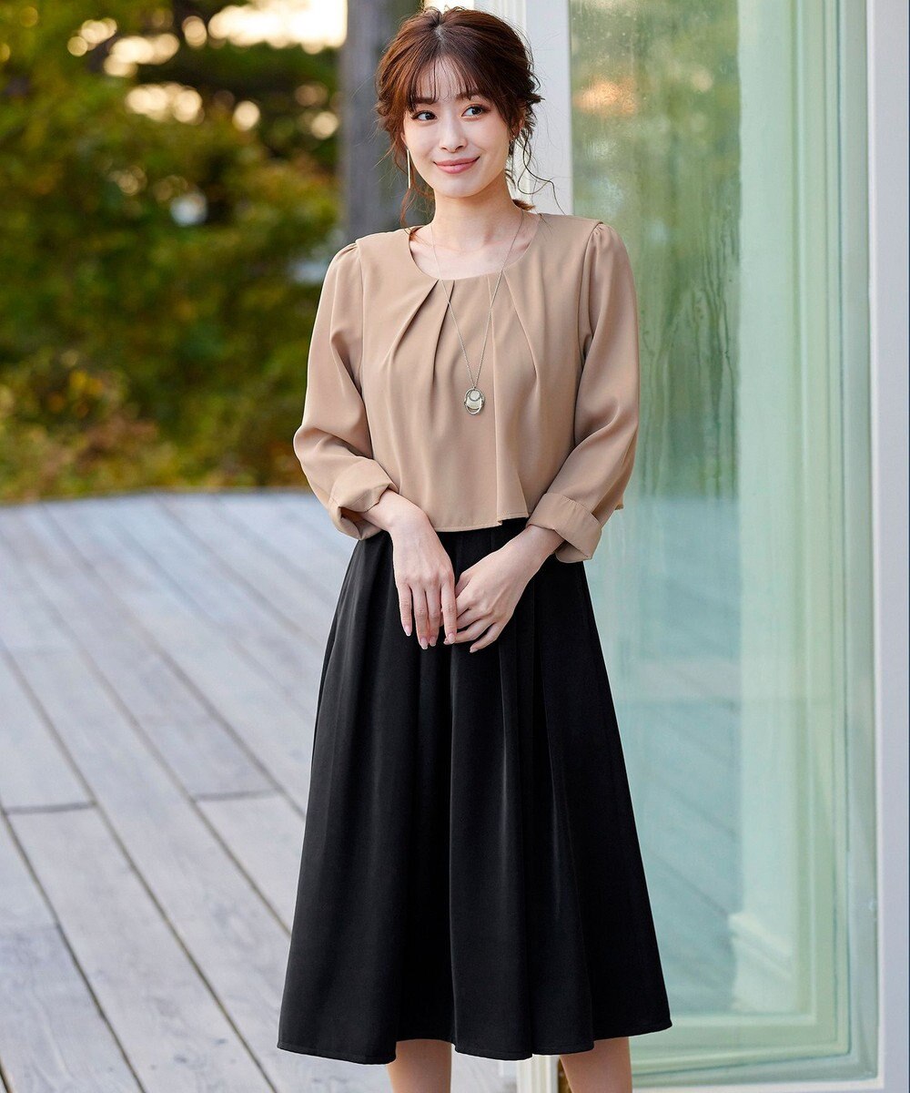 洗える 1枚でサマになるセパレート風ワンピース Tiaclasse ファッション通販 公式通販 オンワード クローゼット 洗える 1枚でサマになるセパレート風ワンピース Tiaclasse ファッション通販 公式通販 オンワード クローゼット