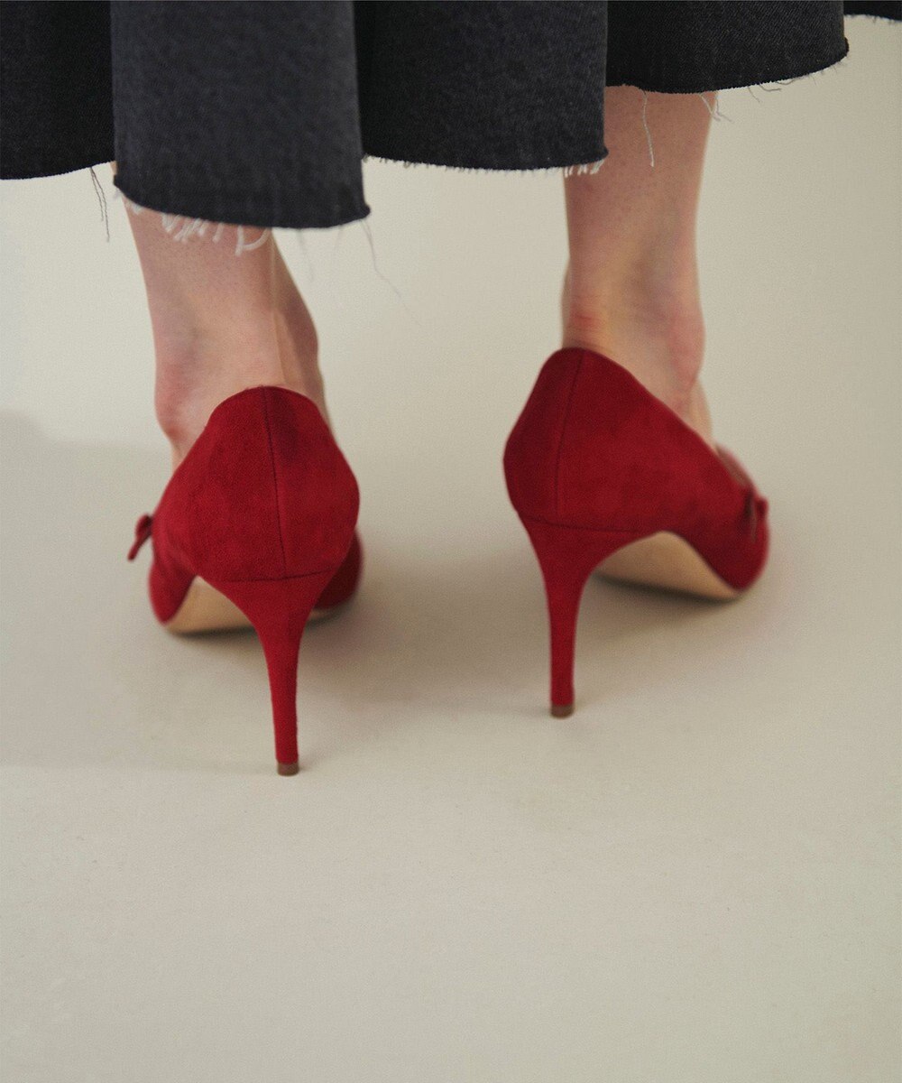 GRACE CONTINENTAL Rupert Sandersonスエードヒール 