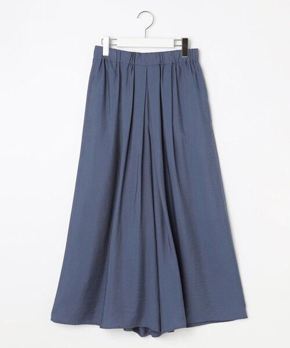 自由区 S 【カタログ掲載・ご好評アイテム・累計2500本・新色追加・ウエストゴム・セットアップ対応】エアリーツイルキュロット パンツ 