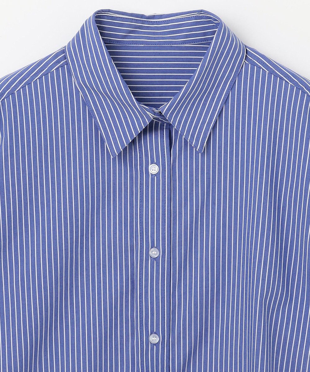 ANY 【洗濯機可能/接触冷感/UVケア】カラーストライプシャツ 