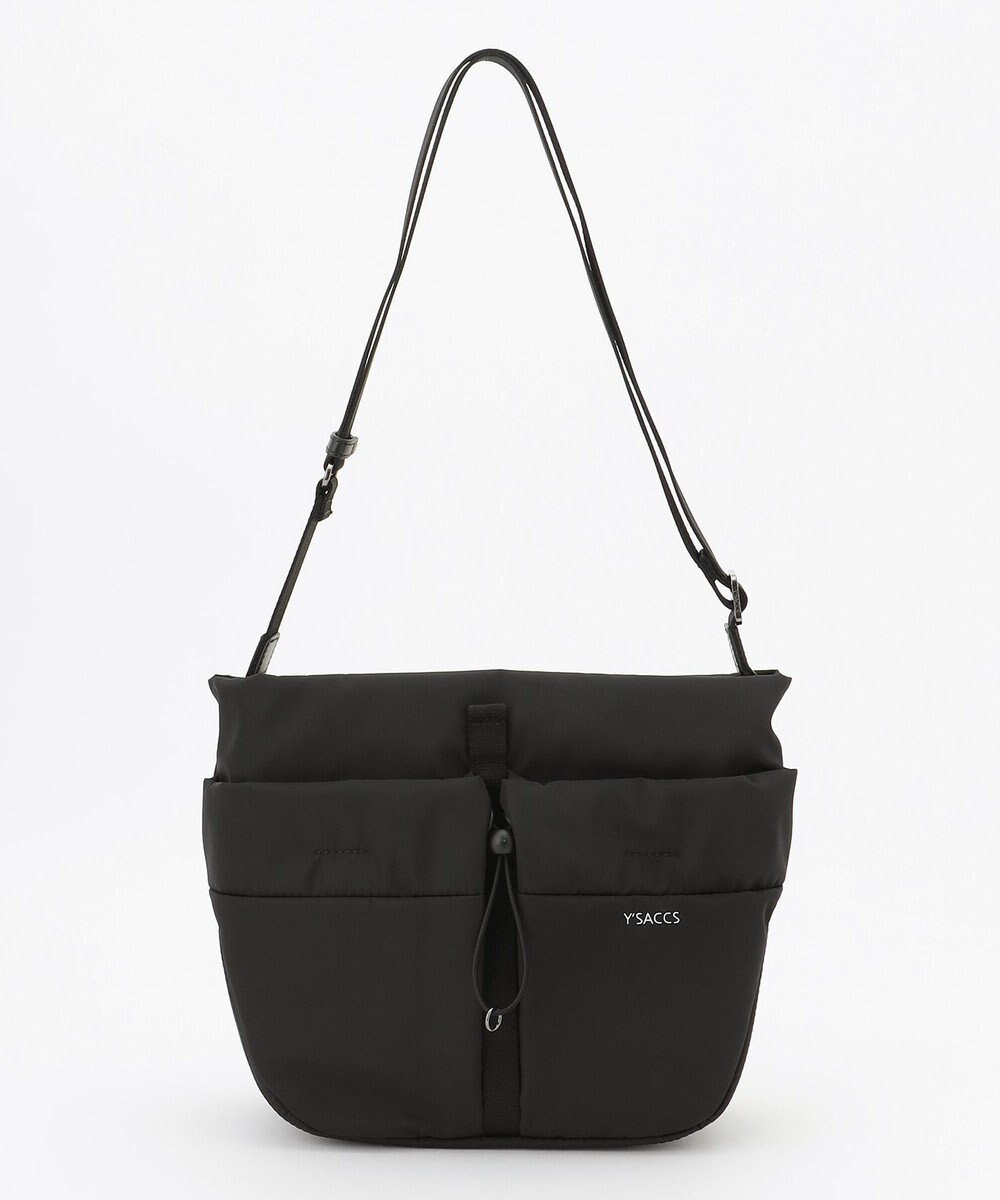 Y'SACCS ドローストリング コンビカラーショルダー 