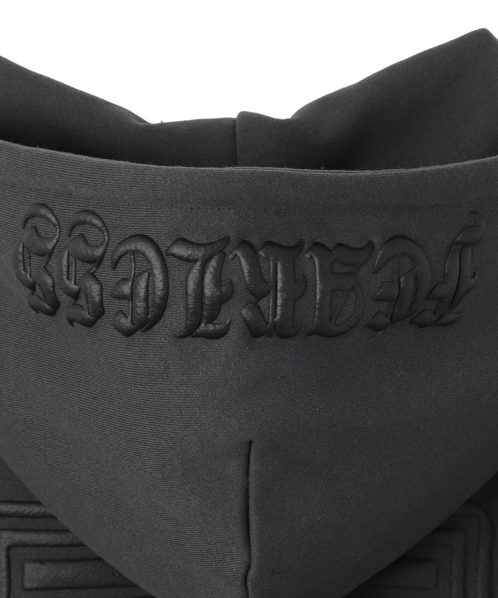 WEGO 【裏起毛/セットアップ対応】グラフィック裏起毛ZIPビッグパーカー 