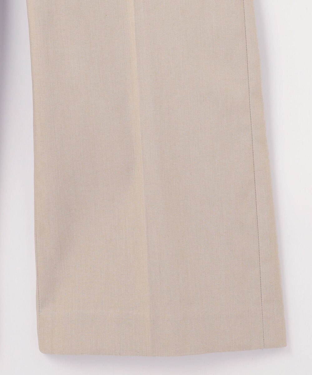 自由区 【接触冷感・UVカット・吸水速乾・洗える】シェルタリングオックスストレート パンツ 