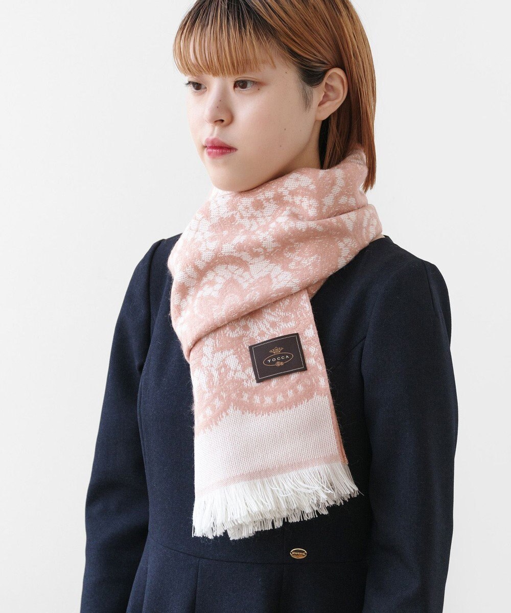 TOCCA 【フランス製】LACE JAQUARD STOLE ストール 
