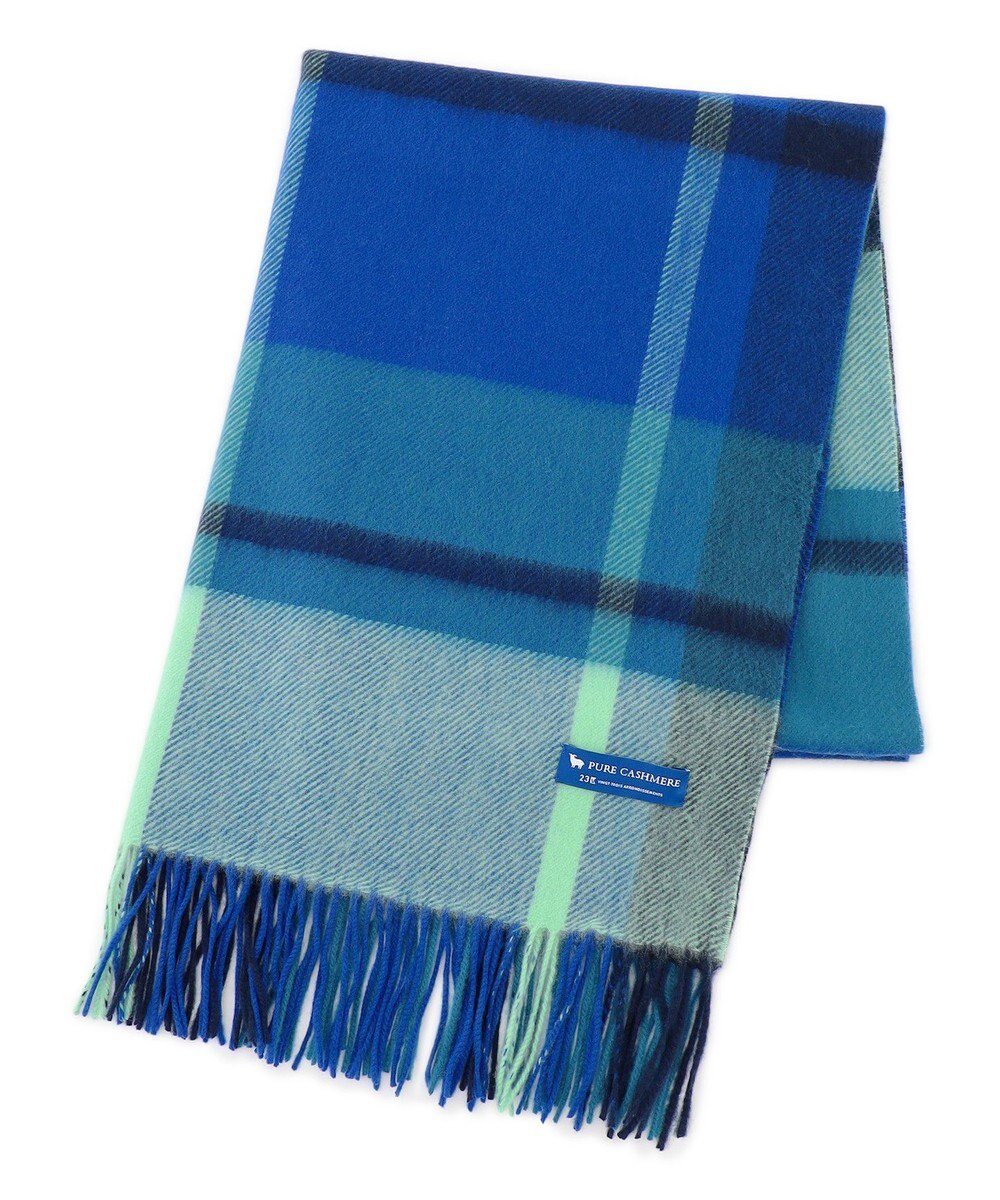 23区 【VERY掲載】カシミヤ チェック ストール 