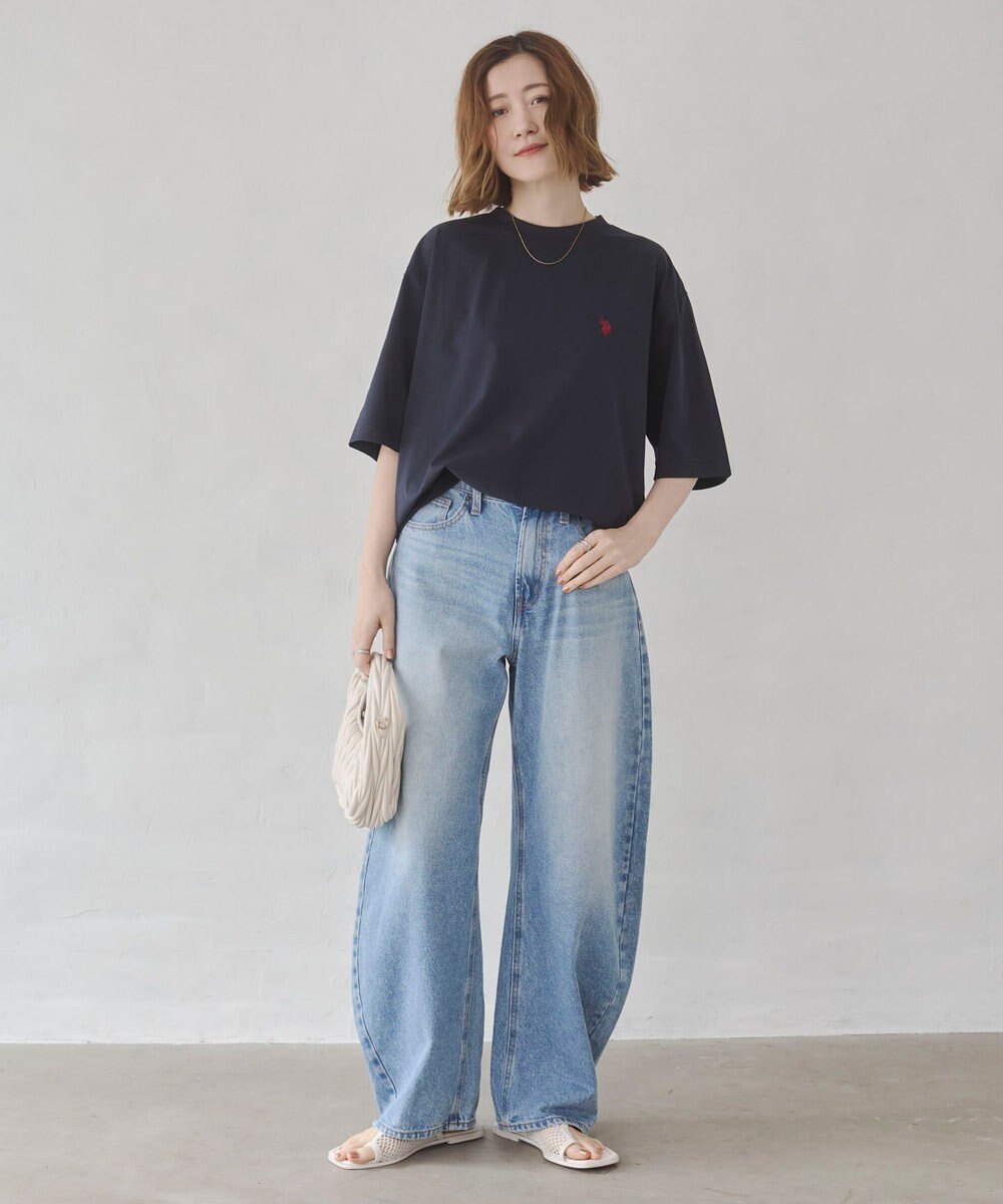 WEGO 【ユニセックス着用ITEM/MLサイズ展開】U.S. POLO ASSN.別注 接触冷感T（SS） 
